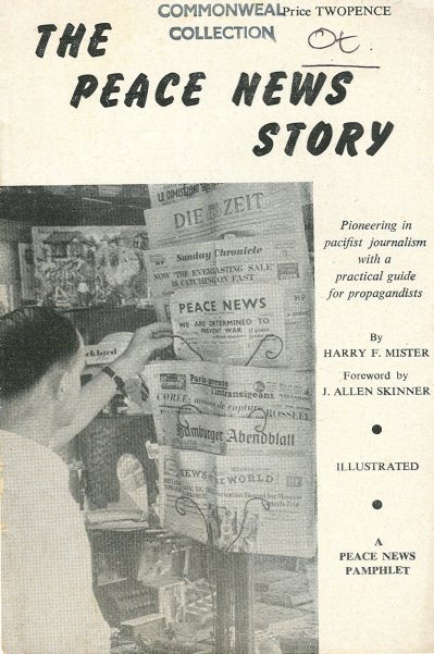 Cover of The Peace News Story by Harry Mister